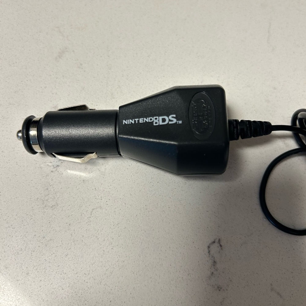 Nintendo DS Black Car Adapter